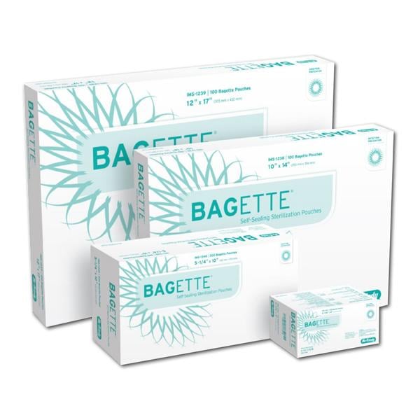 Bagette selfseal sterilisatiezakjes - Afmeting 330 x 508 mm, 100 stuks