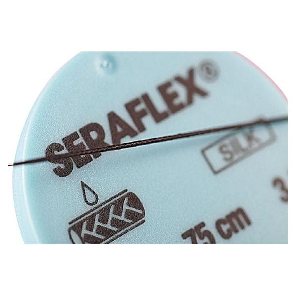 SERAFLEX zwart multifill - naald DS 15 - USP 4-0, Lengte 0,50 m (IO151713),24 stuks