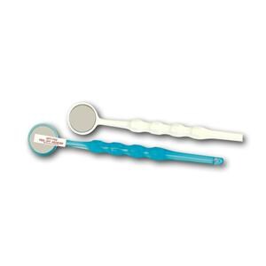 Brillant mondspiegels Anti-Fog - Wit, Nr. 4 - Ø 19 mm, 50 stuks