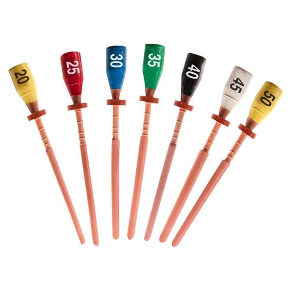 EdgeFile X7 EdgeCore Obturator - Taper .04, ISO 40 - 5 stuks + 1 verifier