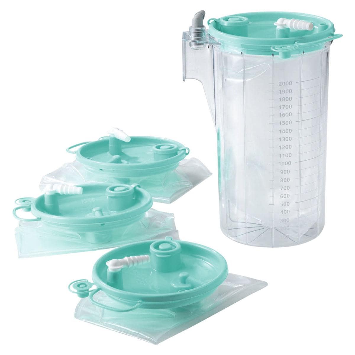Disposable zak voor afzuigeenheid VC 45 - 22 stuks
