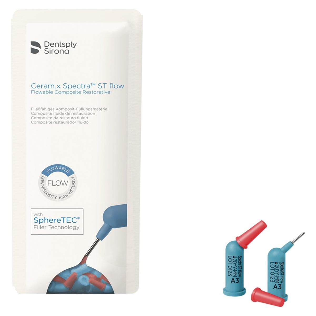 Ceram.x Spectra ST flow Compula - navulling - BW, 16 x 0,25 g