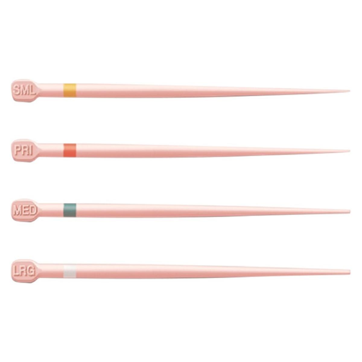 Conform Fit Gutta-Percha points voor WaveOne Gold - assortiment - elk 15 points Small, Primary, Medium en Large