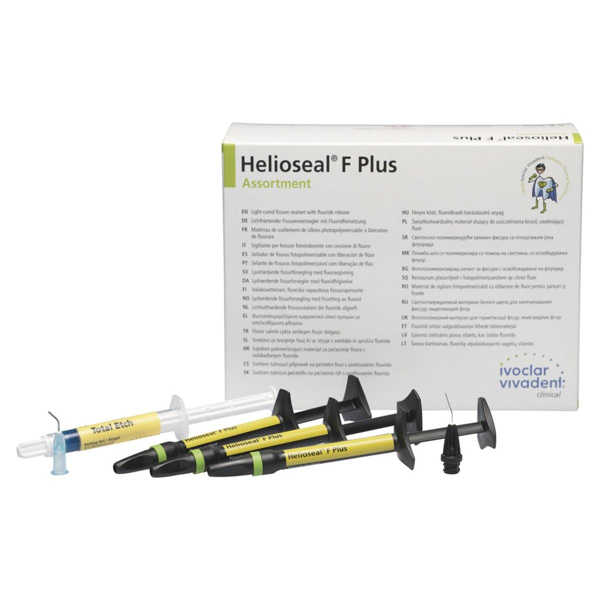 Helioseal F Plus - assortiment - Complete set