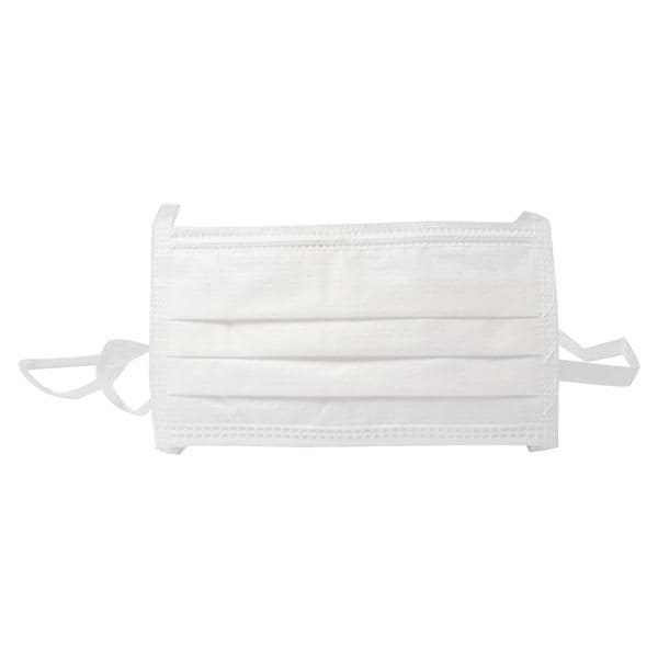 Mondmasker Tie On - Type II - Wit, 50 stuks