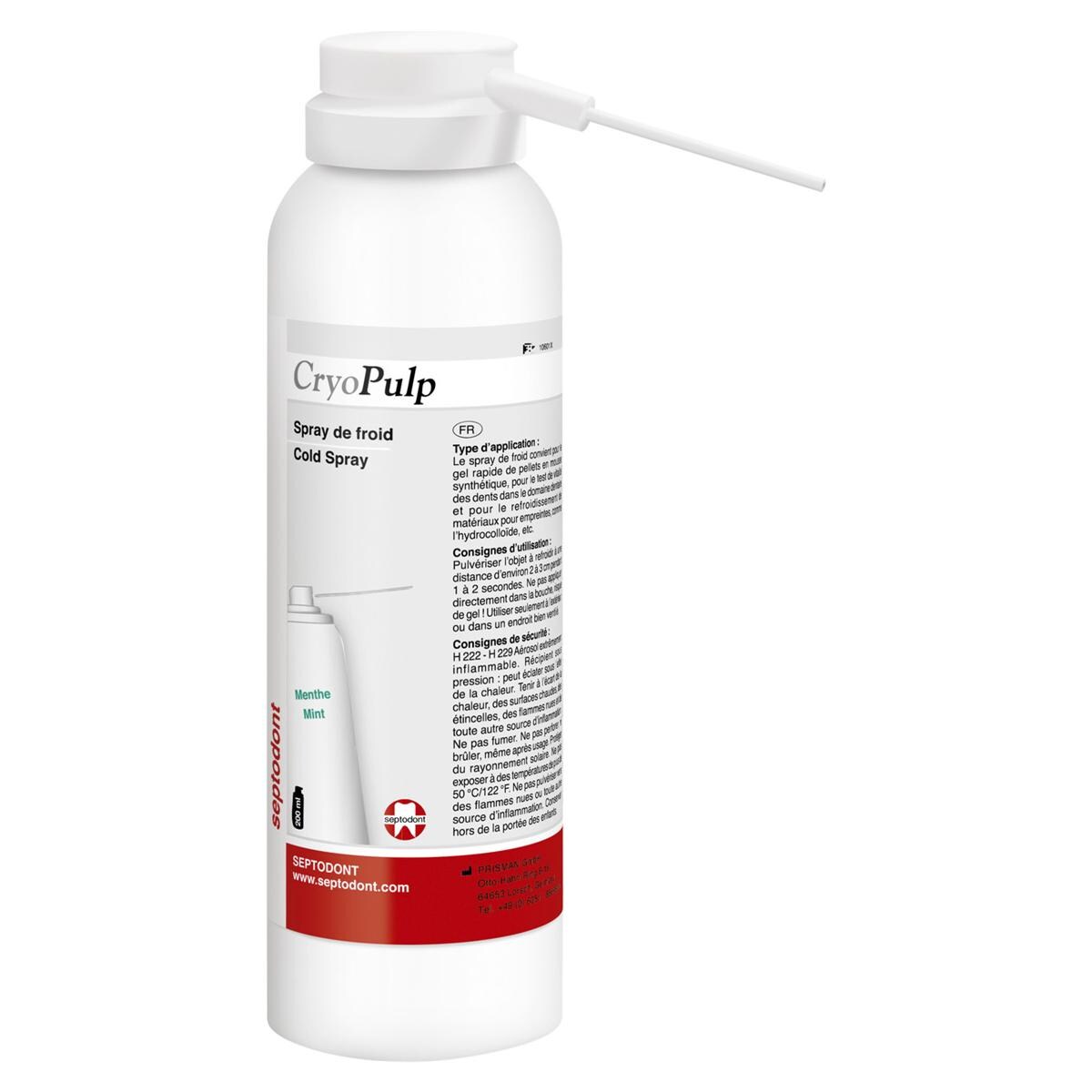 CryoPulp Koudespray - Verpakking, 200 ml