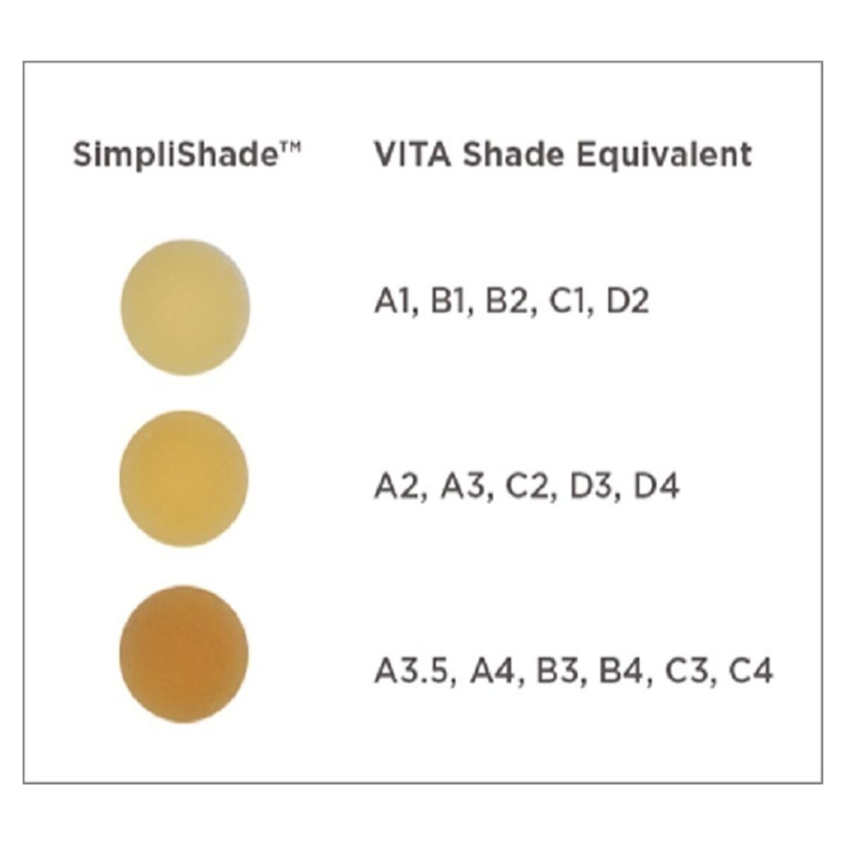 SimpliShade Universal Composite, Spuitje - Light, 4 gram