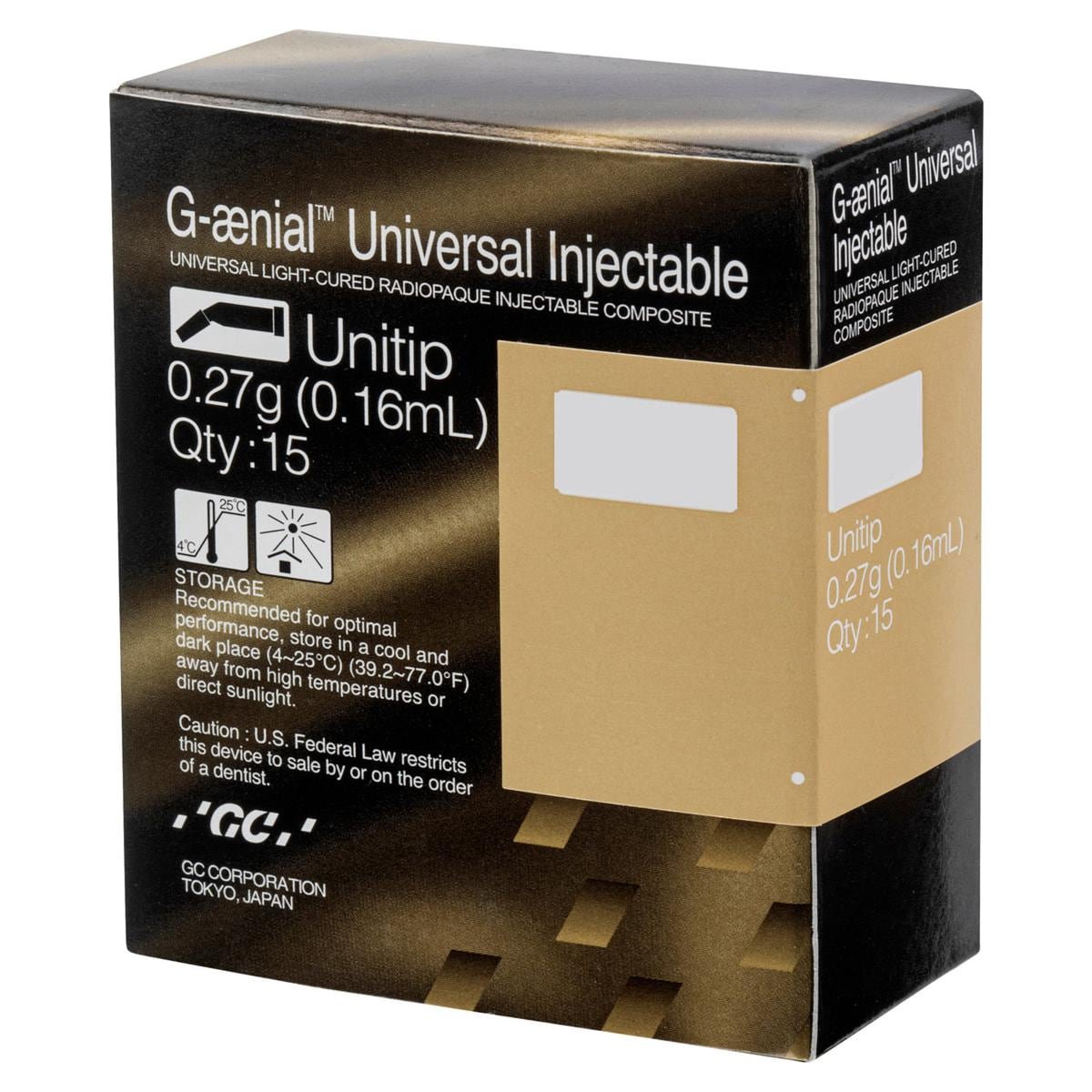 G-nial Universal Injectable, Unitip - A1, 15 x 0,27 g
