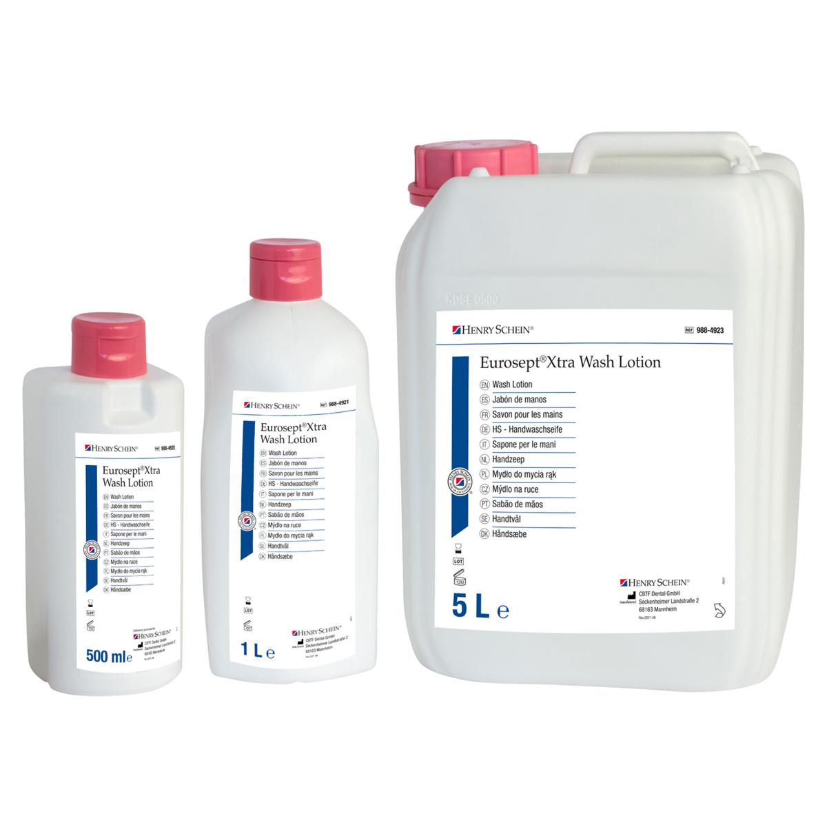 EuroSept Xtra Washlotion - Fles, 500 ml