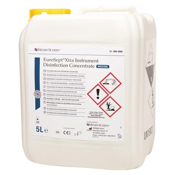 EuroSept Xtra Instrument Disinfection Concentrate Virucidal - Can, 5 liter