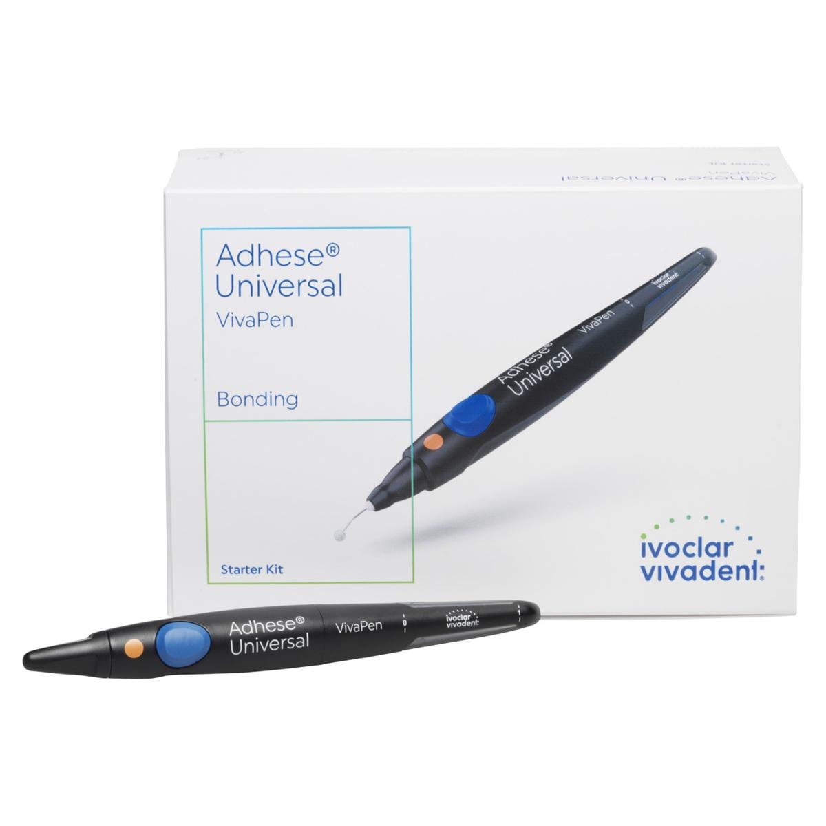 Adhese Universal - Starter Kit VivaPen - Set, 0,5 ml VivaPen, 10 opzetcanules en 20 beschermhulzen.