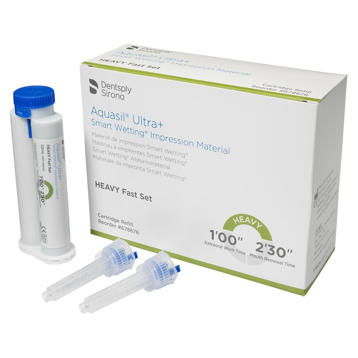 Aquasil Ultra+ Fast Set - Heavy, cartridge 4x 50 ml
