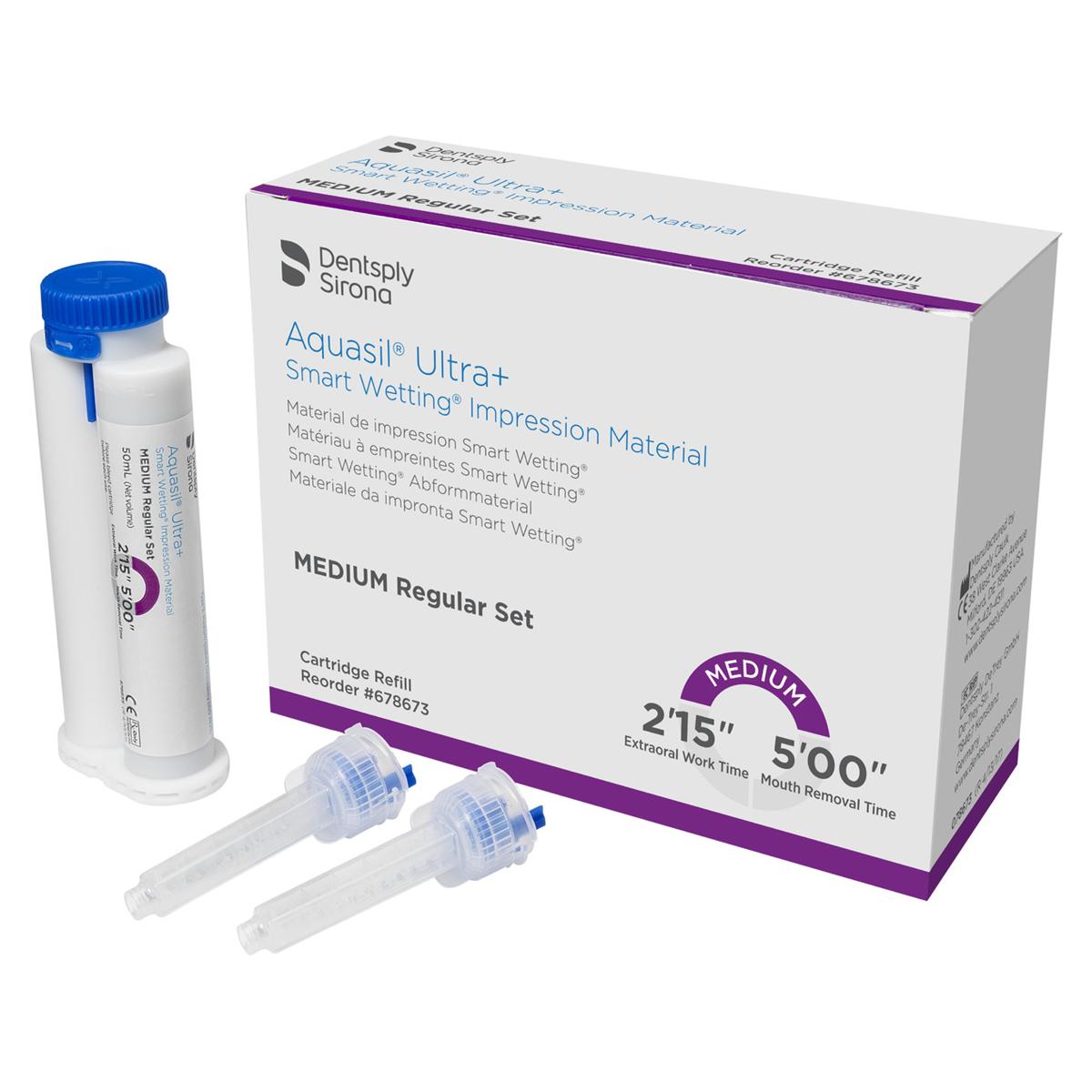 Aquasil Ultra+ Regular Set - Medium, cartridge 4x 50 ml