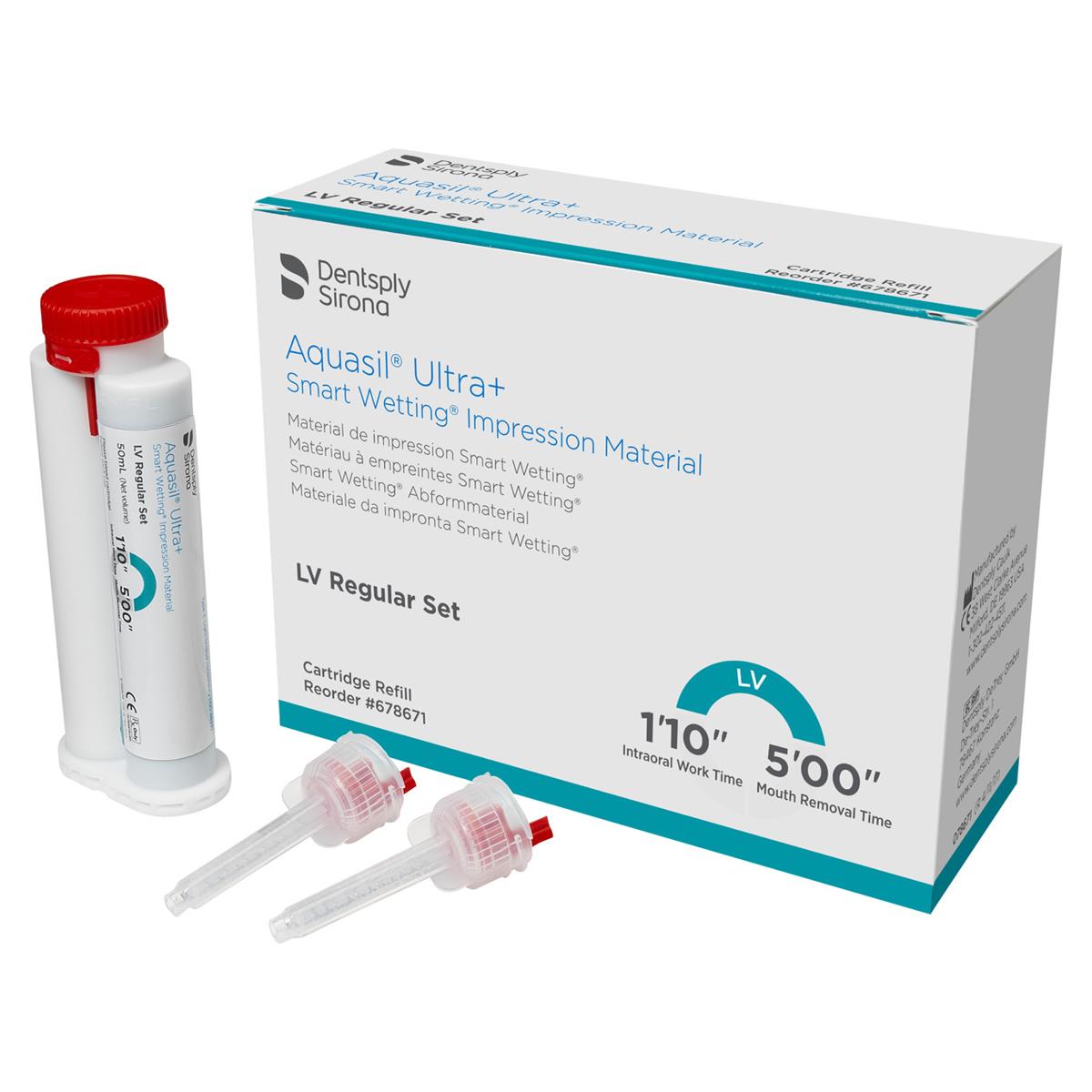 Aquasil Ultra+ Regular Set - LV, cartridge 4x 50 ml