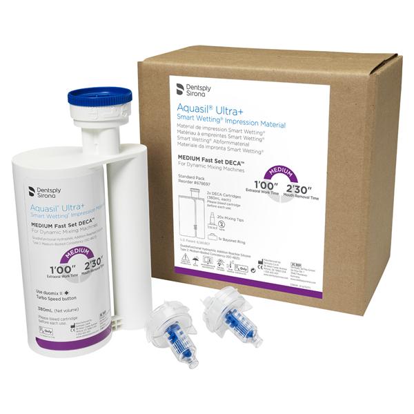 Aquasil Ultra+ DECA Fast Set - Medium, cartridge 2x 380 ml