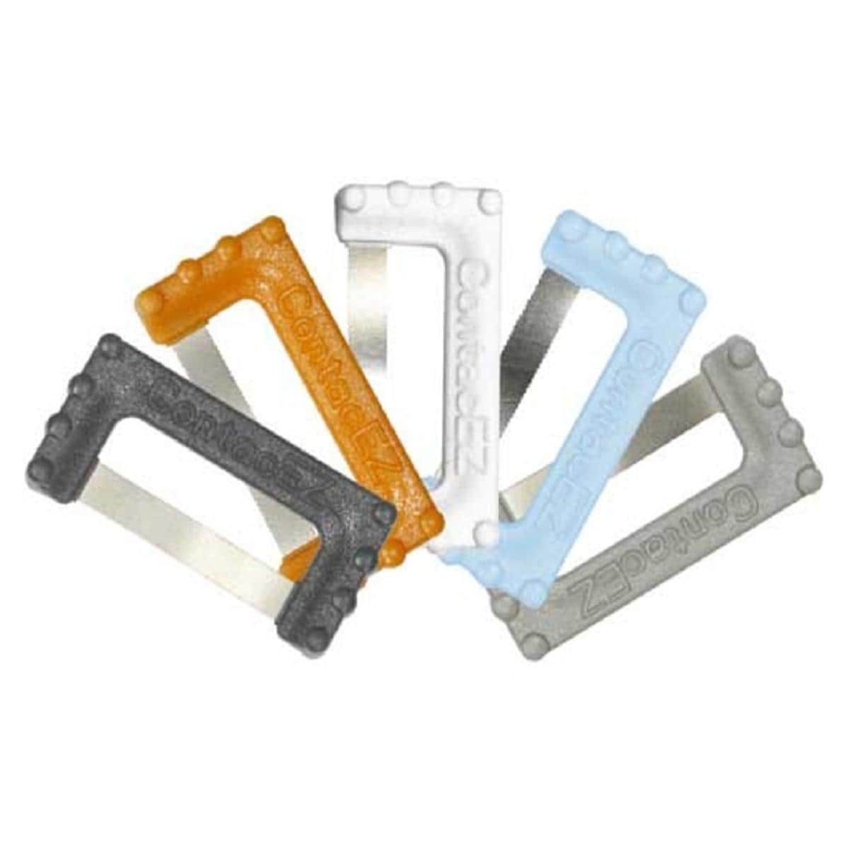 ContacEZ Restorative Strip System - assortiment - REF. 31008 - 8 stuks (elk 2x zwart, blauw, wit en elk 1x oranje en grijs)