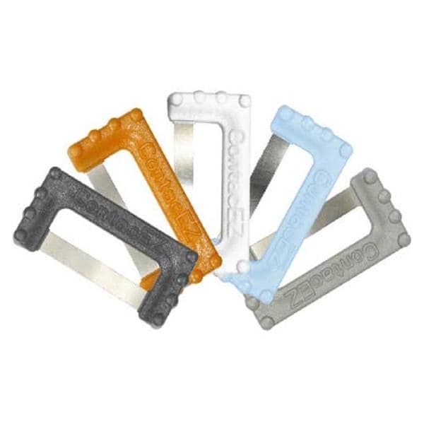 ContacEZ Restorative Strip System - assortiment - REF. 31008 - 8 stuks (elk 2x zwart, blauw, wit en elk 1x oranje en grijs)