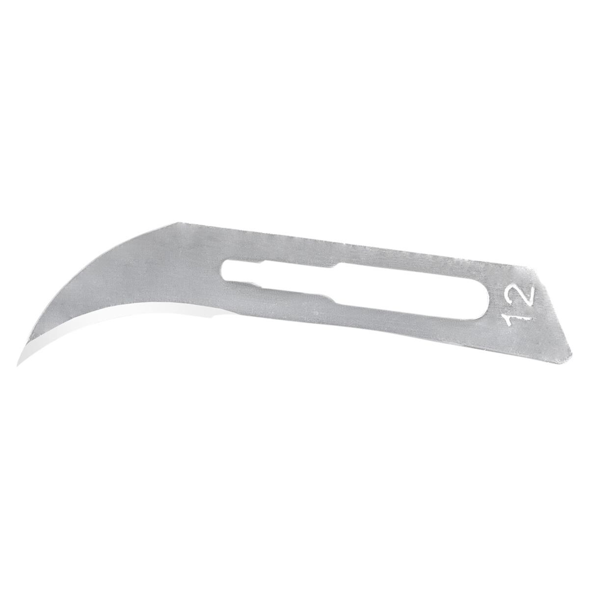 Scalpelmesjes, Carbon Steel - #12, 100 stuks