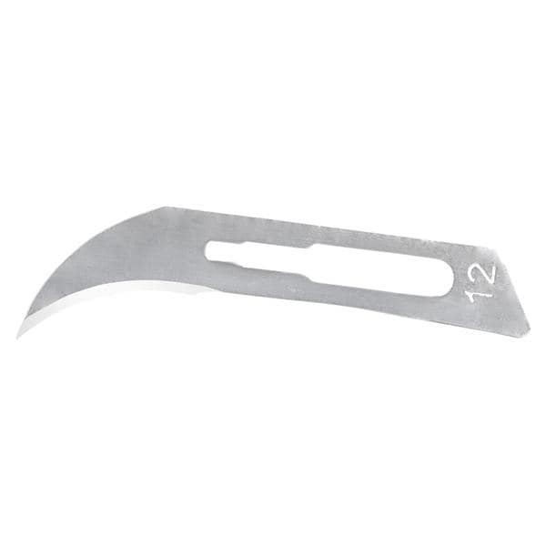 Scalpelmesjes, Carbon Steel - #12, 100 stuks