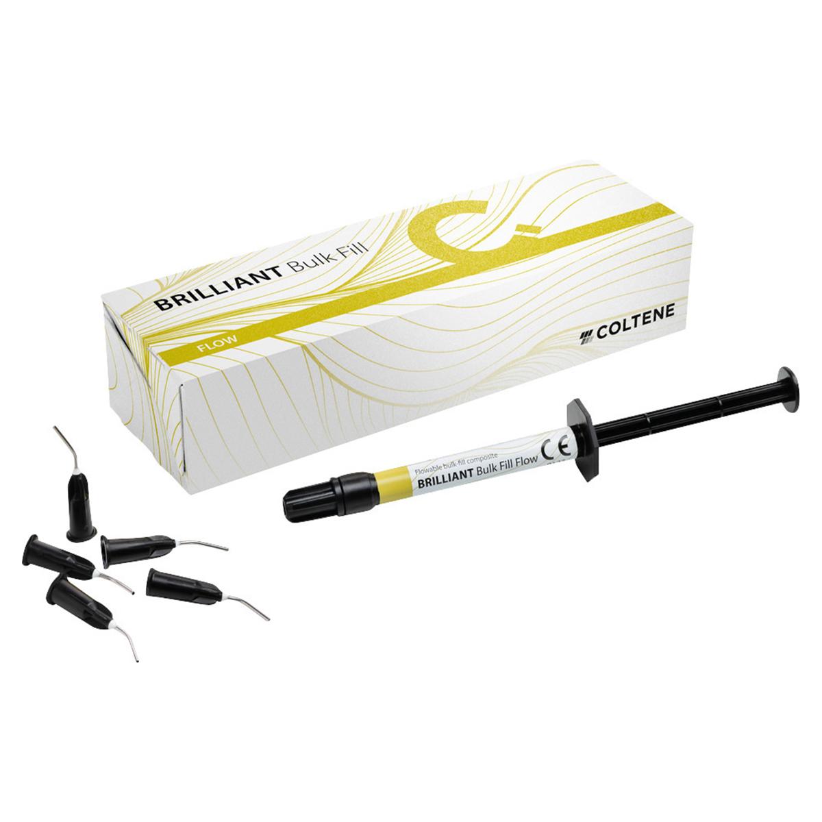 Brilliant Bulk Fill Flow - Spuit, 2,3 g + tips