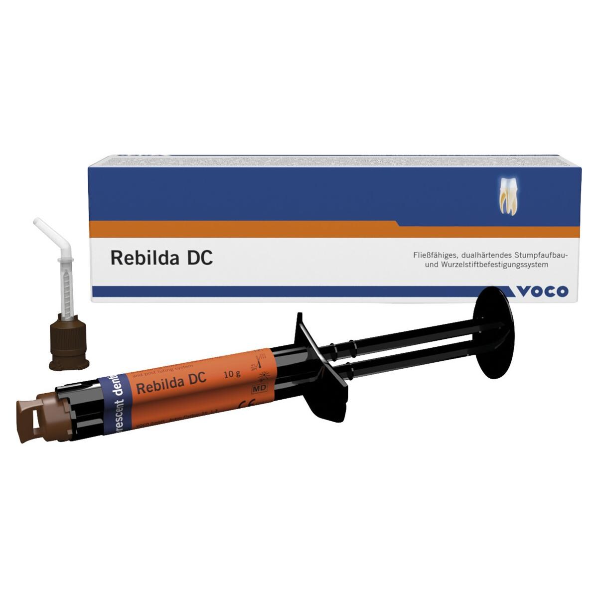 Rebilda DC fluorescent, QuickMix spuit - Dentin, 10 g