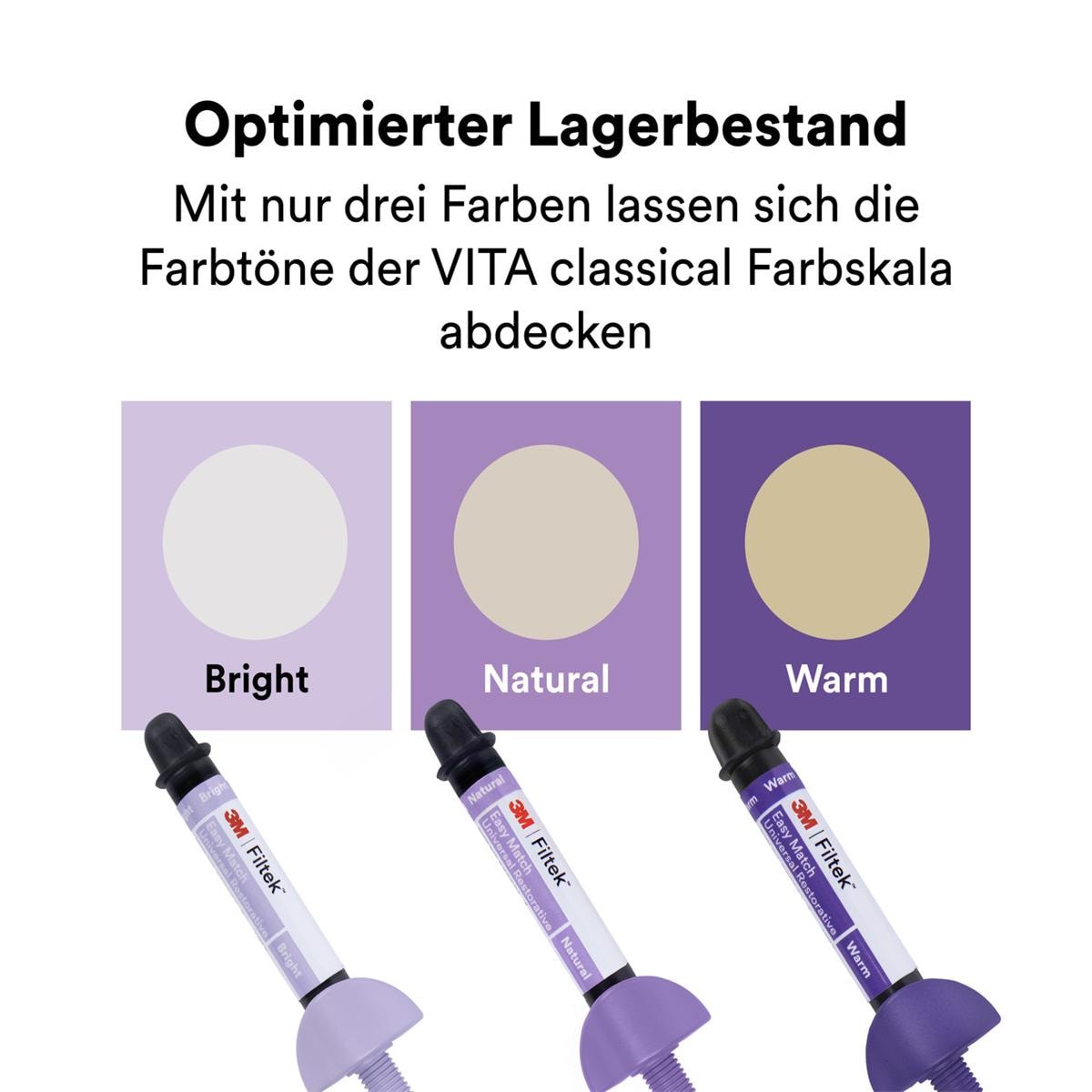 Filtek Easy Match Universal Restorative, Spuit - Warm, 4 g