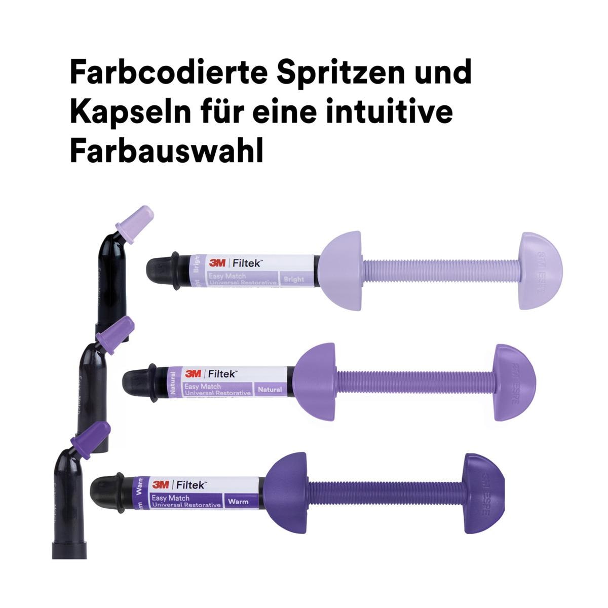 Filtek Easy Match Universal Restorative, Spuit - Warm, 4 g