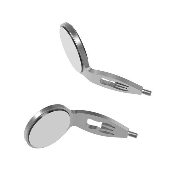 Mondspiegel CARLA TwinSide Front-Surface -  22 mm, 6 stuks