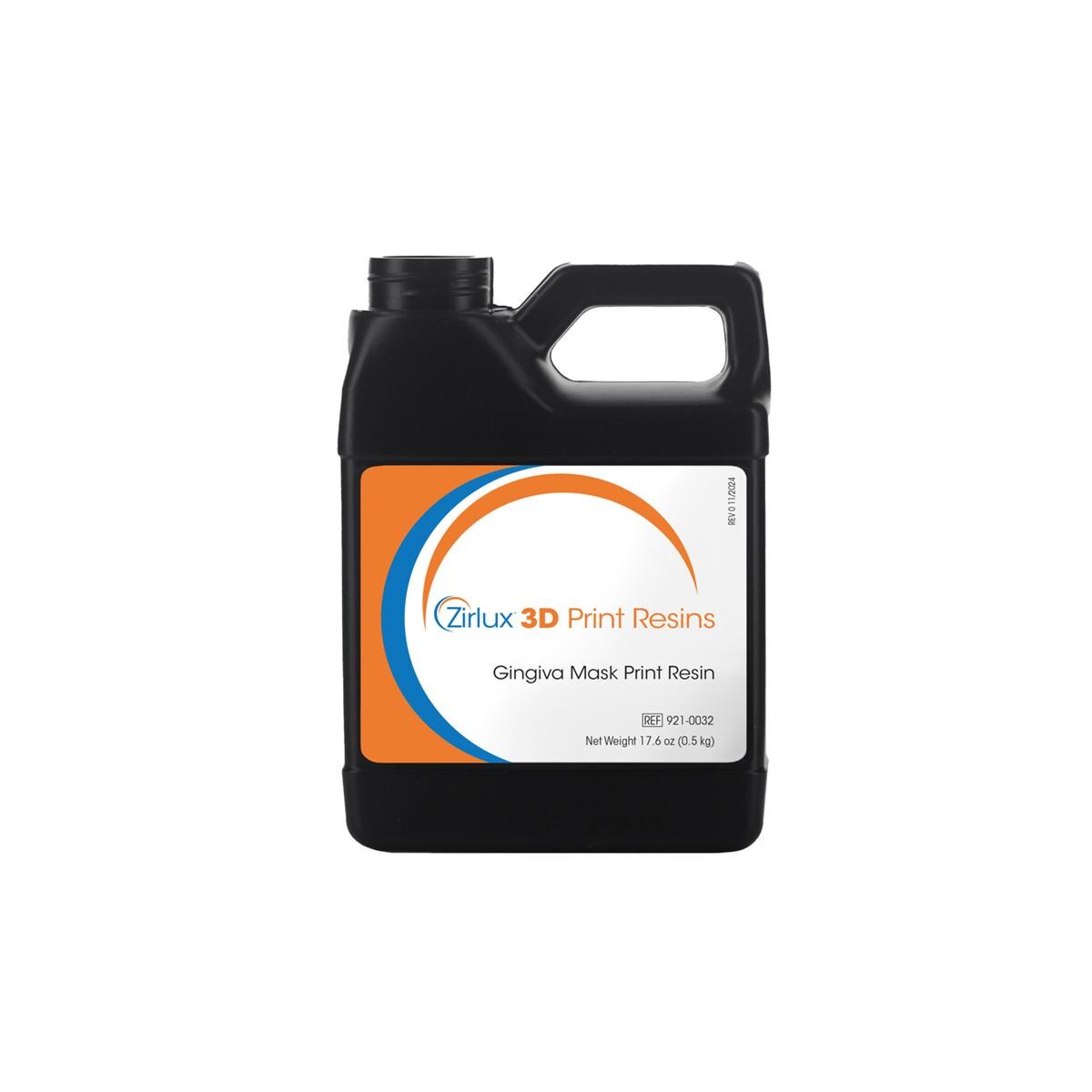 Zirlux Gingiva Mask Print Resin - Fles 500 g