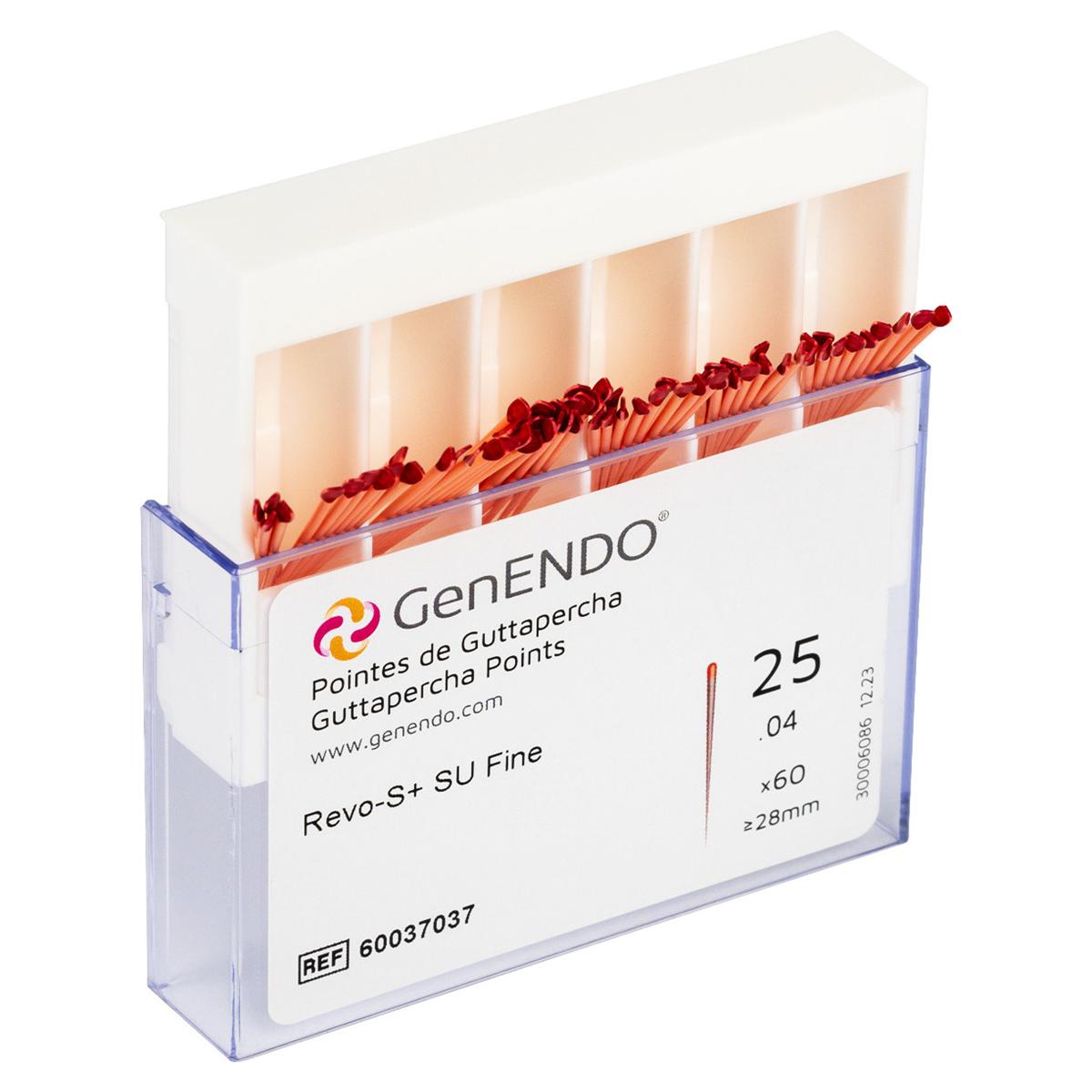 GenENDO Revo+ Gutta Percha - Taper 4%, 28 mm, 60 stuks