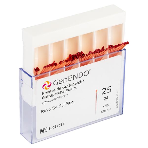 GenENDO Revo+ Gutta Percha - Taper 4%, 28 mm, 60 stuks