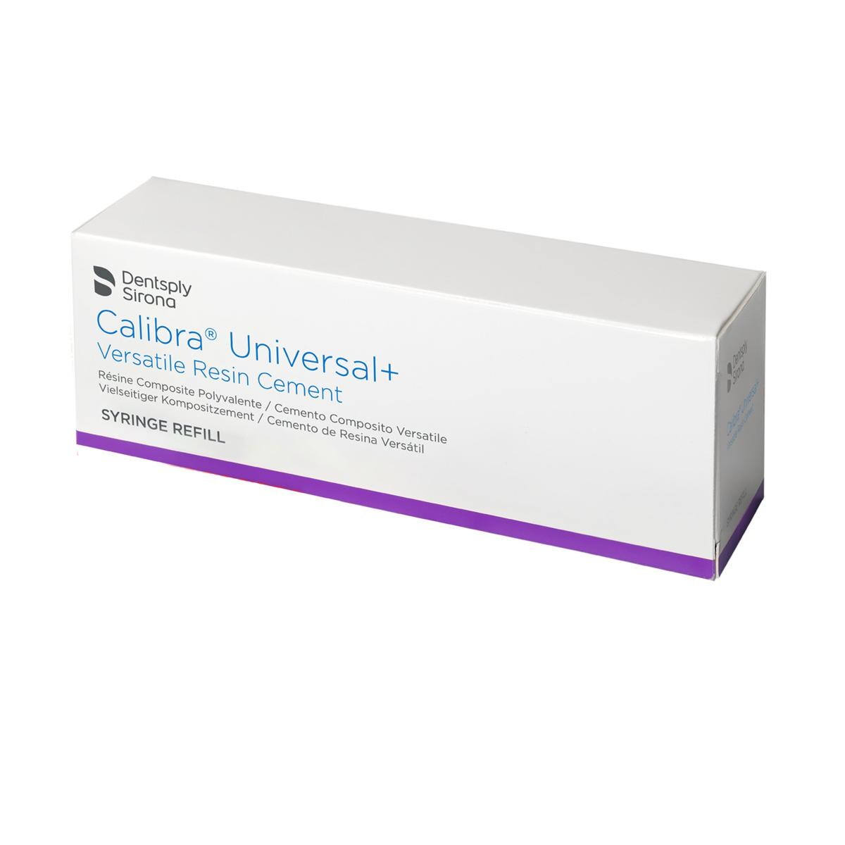 Calibra Universal+ Versatile Resin Cement - Bleach, 2x 4,5 g spuiten en 20 mengcanules