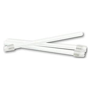 Speekselzuigers Flexibel vaste dop - Wit, 100 stuks