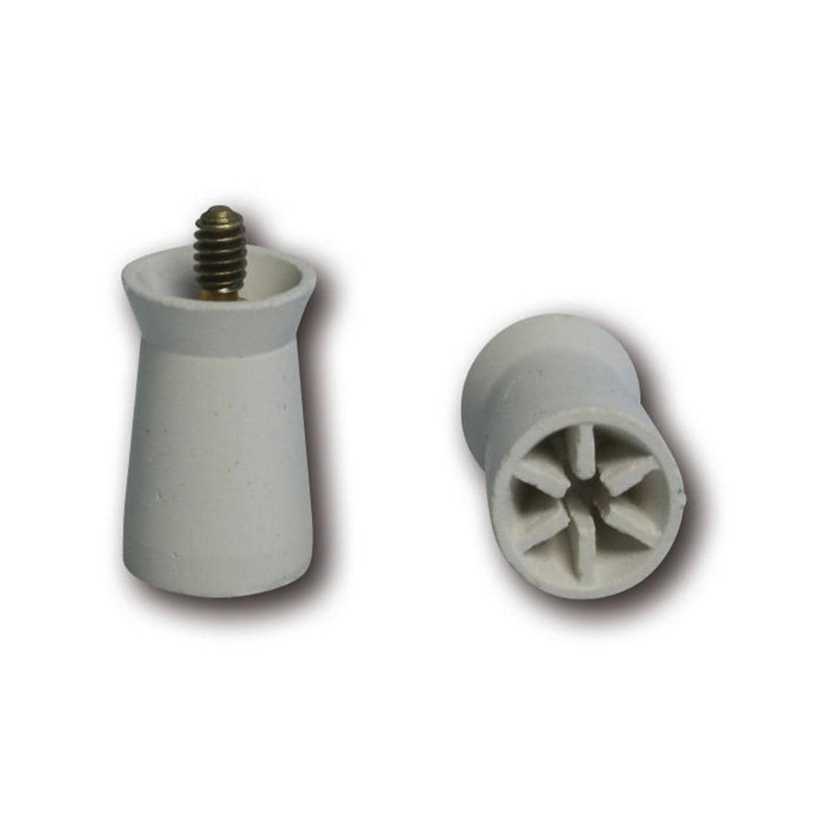 Prophy Cups screw - Wit webbed hard (Latexvrij) - 144 stuks