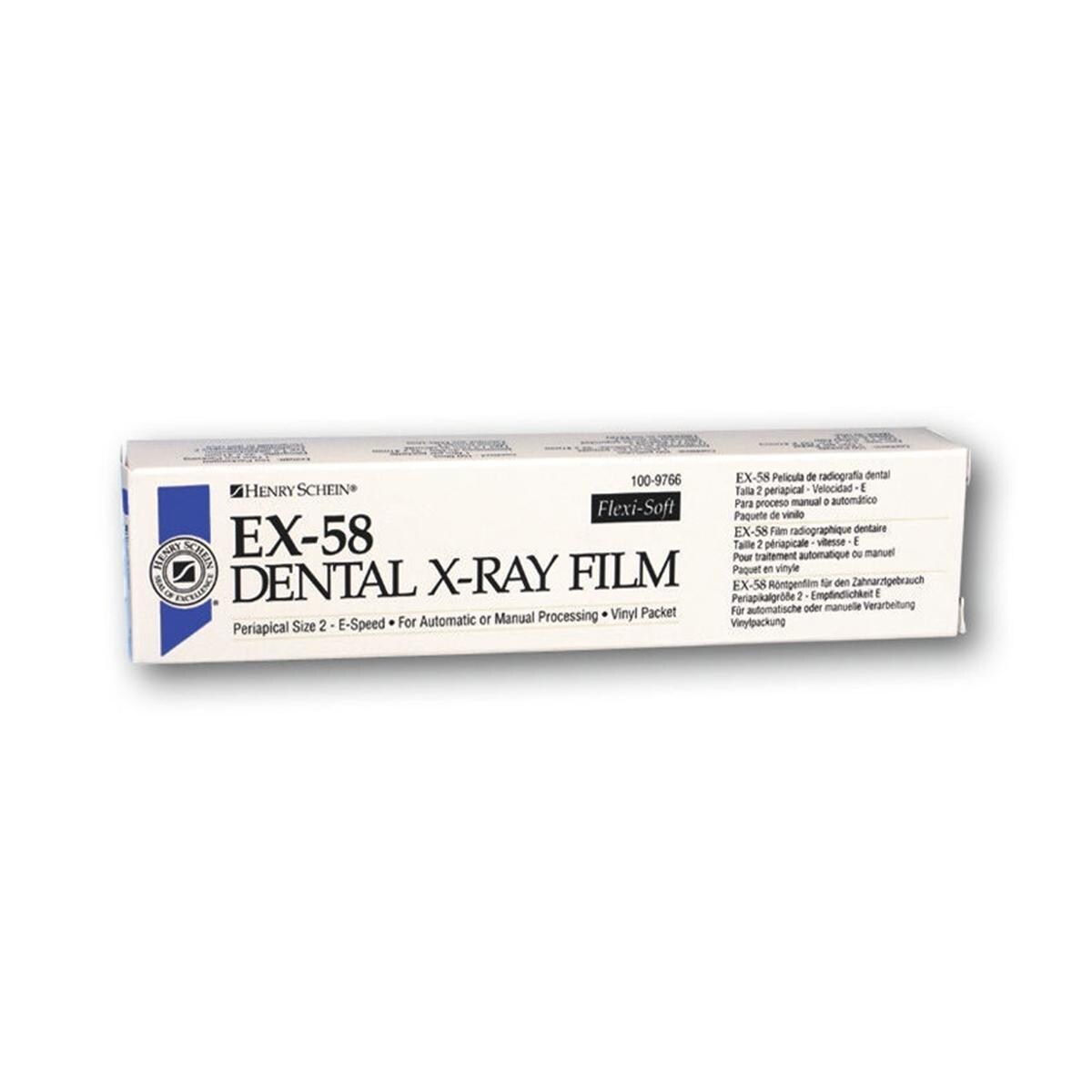 Röntgenfilms E/F 3x4E, EX 58 - EX 58