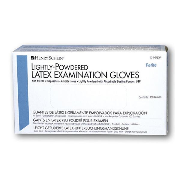 Latex Examination Gloves - XS