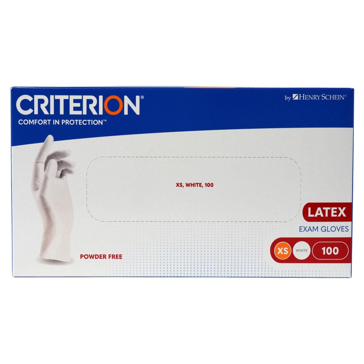 Criterion Latex Powder Free Gloves - XS