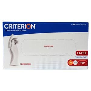 Criterion Latex Powder Free Gloves - M