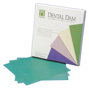 Hygenic Dental Dam - 5 x 5" (52 vellen), light medium