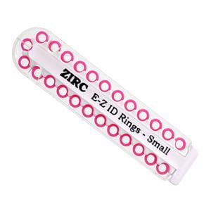 E-Z ID markeringsringen Small  3 mm - enkelverpakking - Neon roze 70Z100S