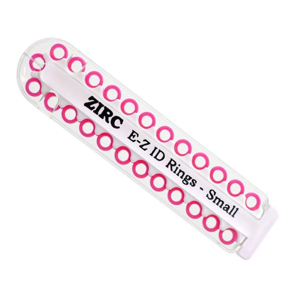 E-Z ID markeringsringen Small  3 mm - enkelverpakking - Neon roze 70Z100S