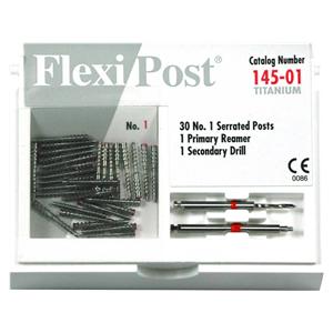 Flexi Post Titanium - eco verpakking - 145-01 rood, 30 stuks