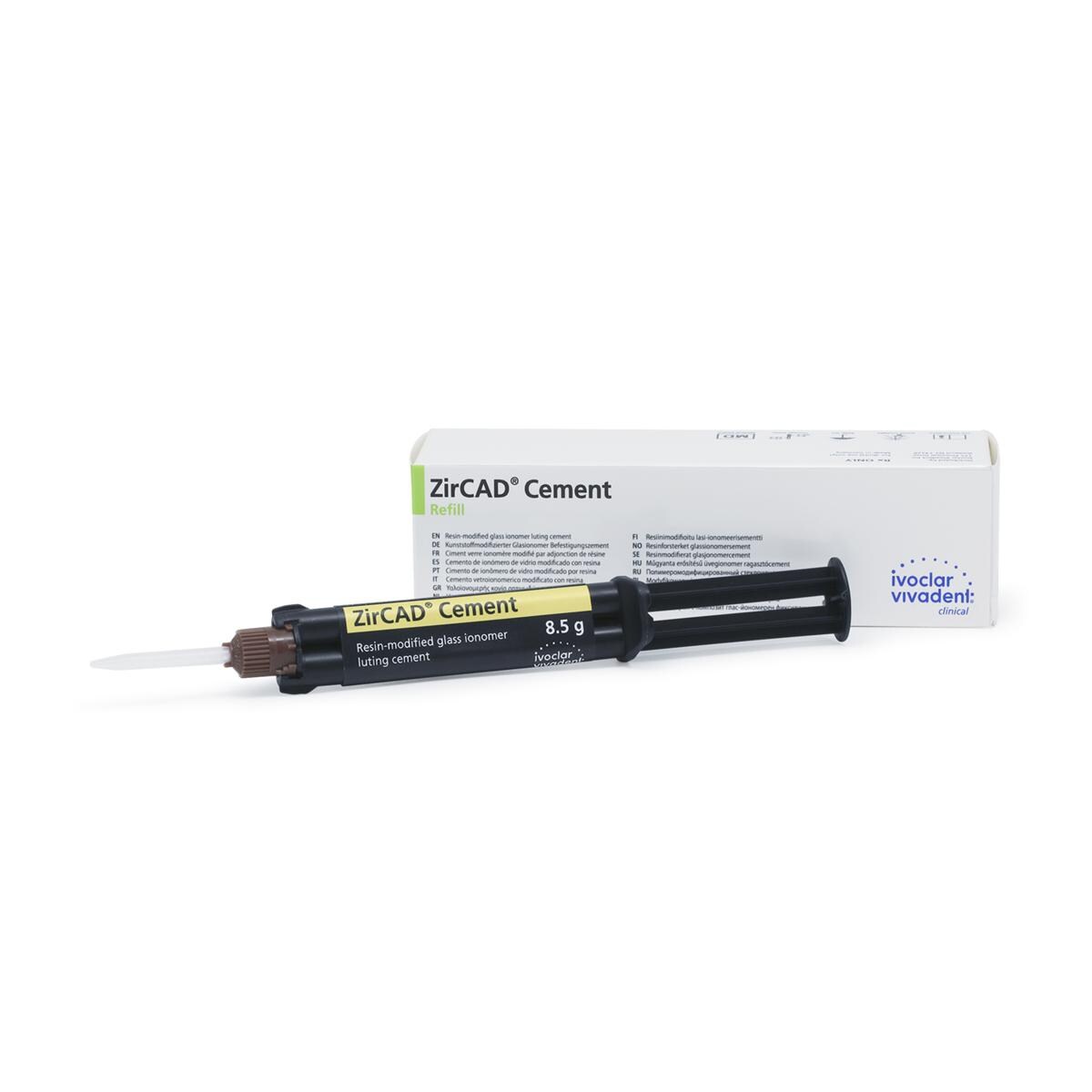 ZirCad Cement - Automix spuit 8,5 g en 10 mengtips