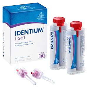 Identium Light Normal Pack (New Mixing System) - 2x 50 ml en 8 mengtips rood (1370111)