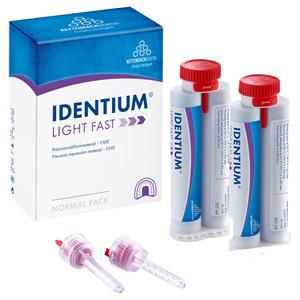 Identium Light Fast Normal Pack (New Mixing System) - 2x 50 ml en 8 mengtips rood (1371111)