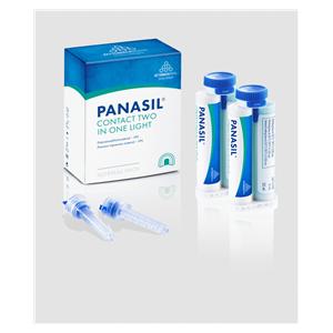 Panasil Contact Two in One Light Normal Pack (New Mixing System) - 2x 50 ml en 6 mengtips blauw (1178111)