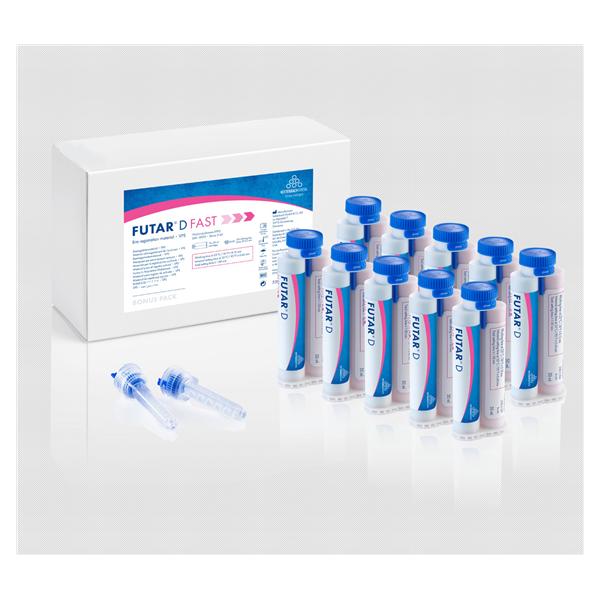 Futar D Fast Bonus Pack (New Mixing System) - 10x 50 ml en 30 mengtips blauw (2827911)