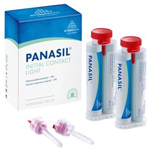 Panasil Initial Contact Light Normal Pack (New Mixing System) - 2x 50 ml en 8 mengtips rood (1341111)