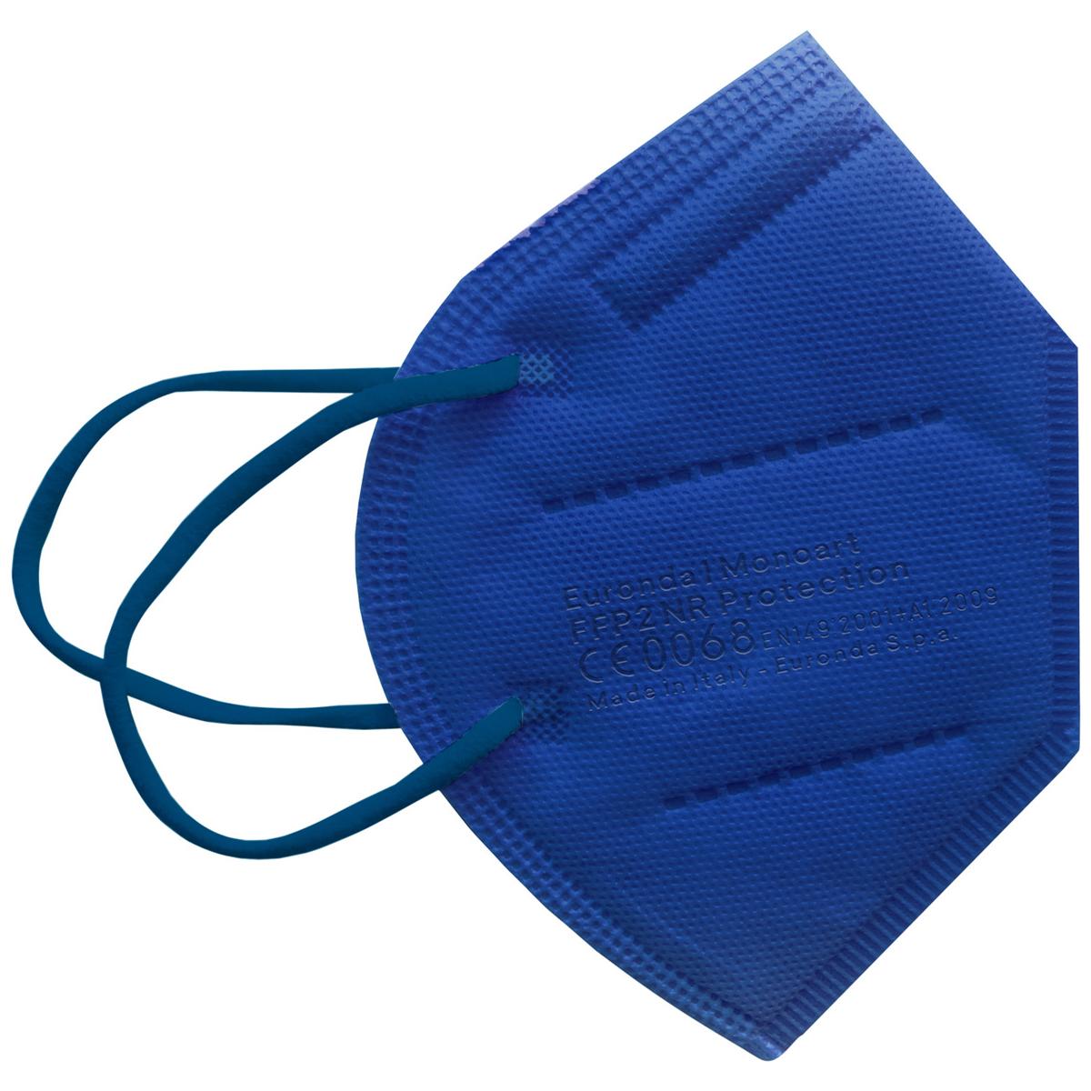 FFP2 maskers - blauw, per 10 stuks