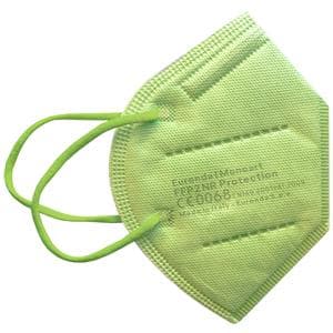 FFP2 maskers - groen, per 10 stuks